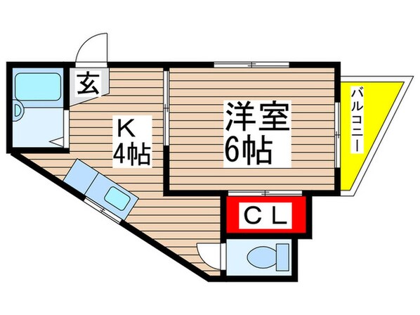 関根ビルの物件間取画像